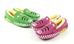 Kids Moccasin Crocodile