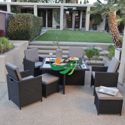 Rattan Dining Set