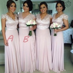 pink bridesmaid dresses