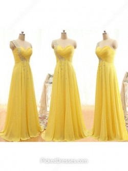 Chiffon Bridesmaid Dresses Canada Online | Pickeddresses