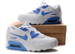 Men’s Nike Air Max 90 Grey/Blue X6C235,Air Max,Jordans For Sale,Jordans For Cheap,Nike Air ...