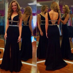 black bridesmaid dresses