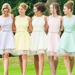 short bridesmaid dresses