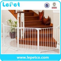 Pet Door for dogs pet safety door baby safety gate lockable safe flap wholesale supplier