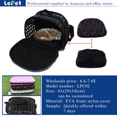 Manufacturer wholesale supply airline Soft-Sided Dog Carrier Pet Travel Bag dog carrier bag factory