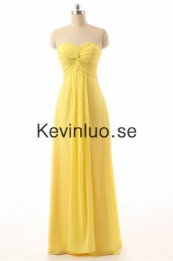 Axelbandslös Golv-Längd Påsklilja Chiffon Balklänningar [DK-659] – 1371.38kr : Kevinluo.se!