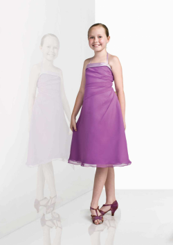 US$93.99 2015 Halter Purple Chiffon Ruched Sleeveless Knee Length