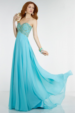 US$167.99 2016 Sweetheart Beading Ruched Chiffon Zipper Blue Floor Length Sleeveless