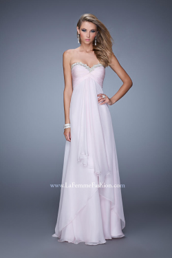 US$165.99 2015 Zipper Sweetheart Pink Blue Ruched Sleeveless Chiffon Floor Length