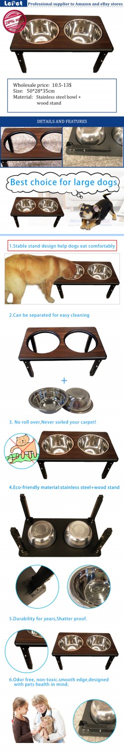 Dog bowl wholesale elevated dog bowls raised dog bowl stand manufacturer wholesale