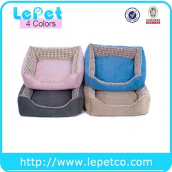 Manufacturer wholesale dog beds with removable cushion and cover soft and warm dog pet mat