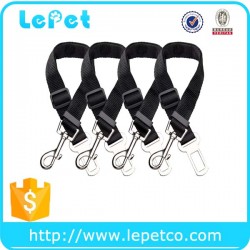 Nylon material aliuminium alloy Dog car seatbelt manufacturer wholesale