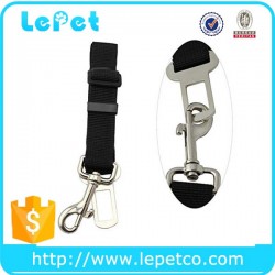 Nylon material aliuminium alloy Dog car seatbelt manufacturer wholesale