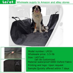 Dog seat cover hammock car hammock for dogs oxford non slip