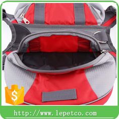 Manufacturer wholesale for amazon store adjustable Outdoor travel dog backpack dog saddlebag