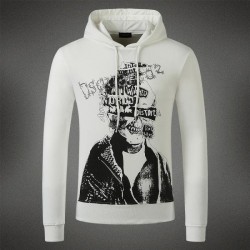 Dsquared2 Men DS07 Dean POP Sweatshirt White