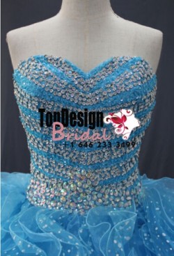 Wholesale 2017 Sweet 15 Dress Sparking Crystal Ball Gown Quinceanera Dresses for 15 Party Prom D ...