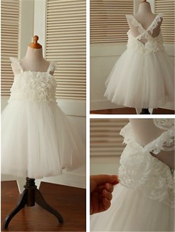 Cheap Flower Girl Dresses UK Online, Ivory/White Kids Dresses – AdoringDress