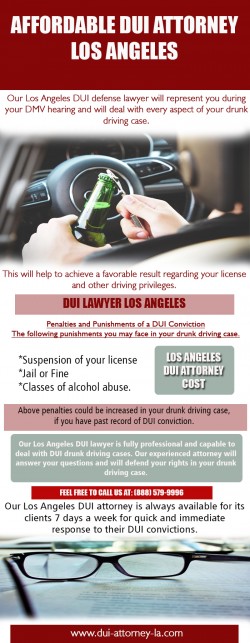 Affordable DUI Attorney Los Angeles