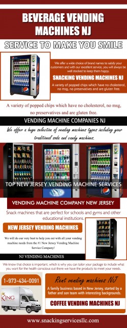 vending machine company NJ