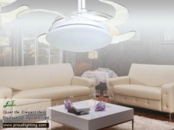 East Fan 42inch invisible Ceiling Fan with light item EF42236 | Ceiling Fan