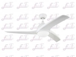 East Fan 52 inch white ceiling Fan with light item EF52128A | Ceiling Fan