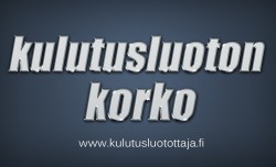 kulutusluoton korko