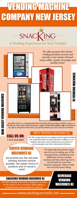 New Jersey vending machine service