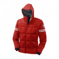 Canada Goose Men’s Hybridge Hoody In Red