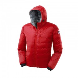 Canada Goose Men’s Lodge Down Hoody In Red