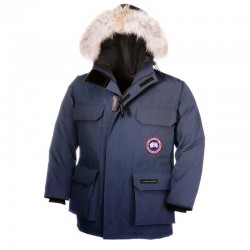 Canada Goose Youth’s Expedition Parka In Navy Blue