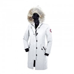 Canada Goose Youth’s Kensington Parka In White