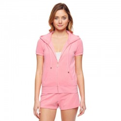 Juicy Couture Original Velour Tracksuit 607 2pcs Women Suits Pink