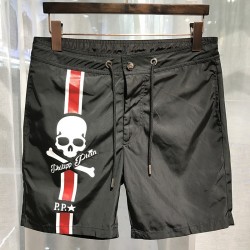 Philipp Plein SS2017 Mens Beach Short Skull Black