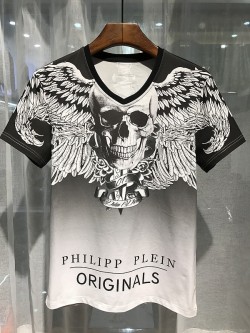 Philipp Plein SS2017 Mens T-Shirt Jet Skull Black