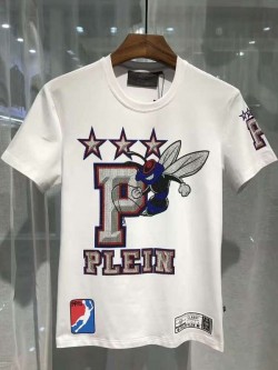 Philipp Plein SS2017 Mens T-Shirt Misty Fly White