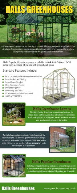 Halls Greenhouse Lean to