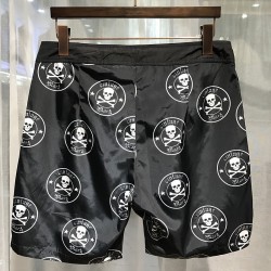 Philipp Plein SS2017 Mens Beach Short Skull Print Black