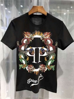 Philipp Plein SS2017 Mens T-Shirt Plein’s Animals Black