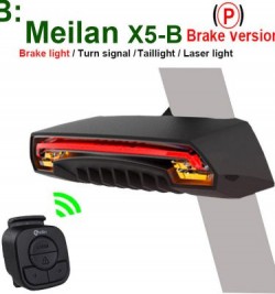 CMeilan Wireless Bike Rear Light