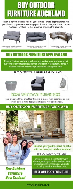 Buy Outdoor Furniture NZ