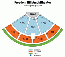 Michigan Lottery Amphitheatre at Freedom Hill