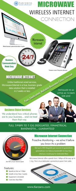 Microwave Wireless Internet Connection