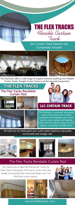 The Flex Tracks Flexible Curtain Track