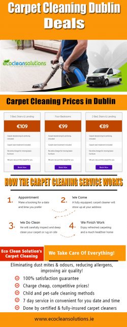 Carpet Cleaning Dublin Deals