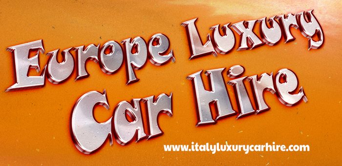 Luxury Car Rental Italy