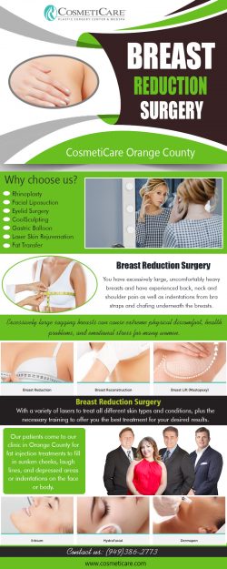 Breast reduction surgery experts repairs separated muscles