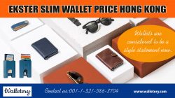 Ekster Slim Wallet Price Hong Kong