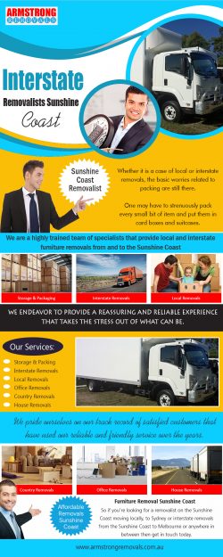 Interstate Removalists Sunshine Coast | armstrongremovals.com.au