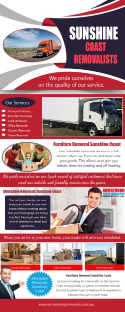 Sunshine coast removalist | armstrongremovals.com.au